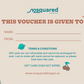 MSquared Shoppe Gift Voucher